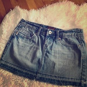 Aeropostale denim mini skirt sz. 3/4